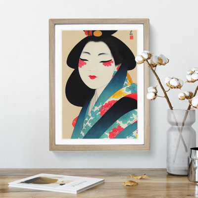 Pretty Geisha - Wall Art