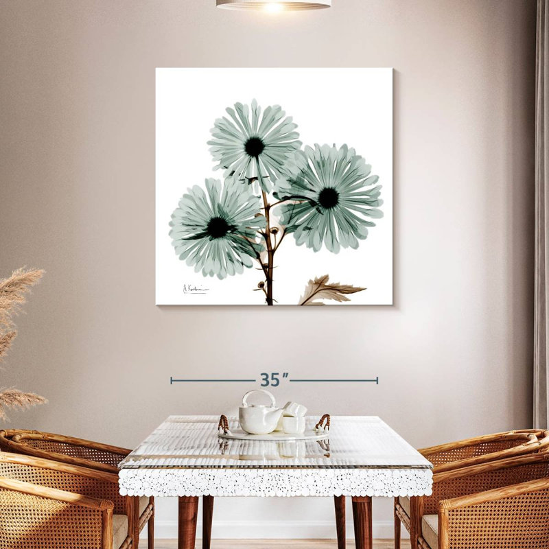 Arney Chrysanthemum Love, 39" H x 39" W