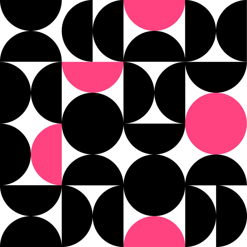 Abstract Geometric - Wrapped Canvas Print, 76cm H x 76cm W x 3.8cm D