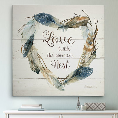 " Feather Love Nest "