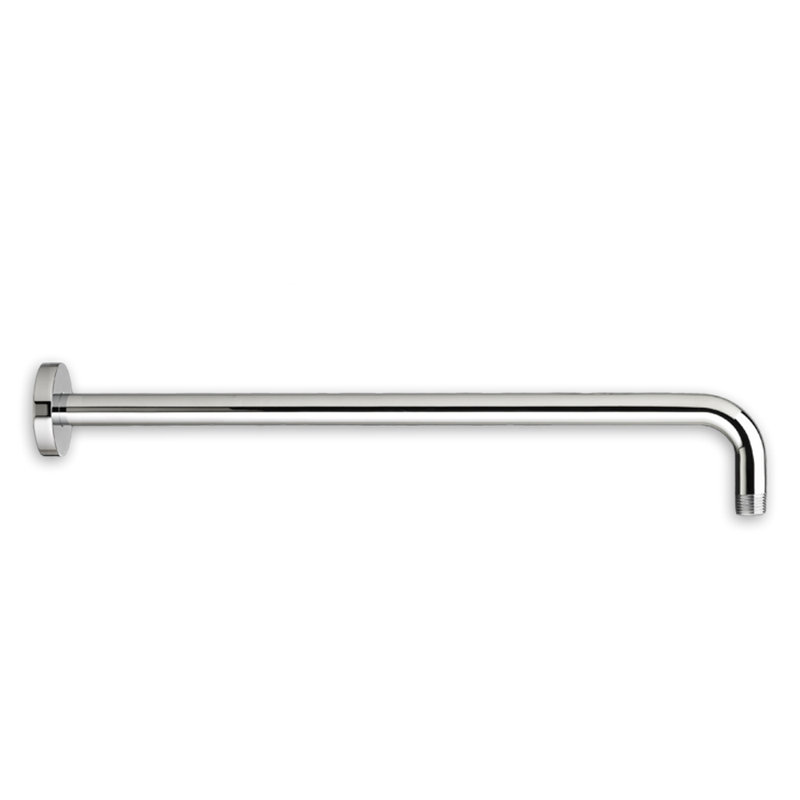 Universal American Standard 18 inch Wall Mount Shower Head Arm and Round Escutcheon, Chrome