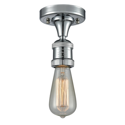 Plafonnier semi-encastré cylindrique simple 4,5 po à 1 lumière Allaryce