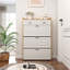 Range-chaussures avec 3 portes et 2 tiroirs, grand espace de rangement