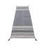 Azizi Striped Hand Woven Cotton Grey Rug-102097832