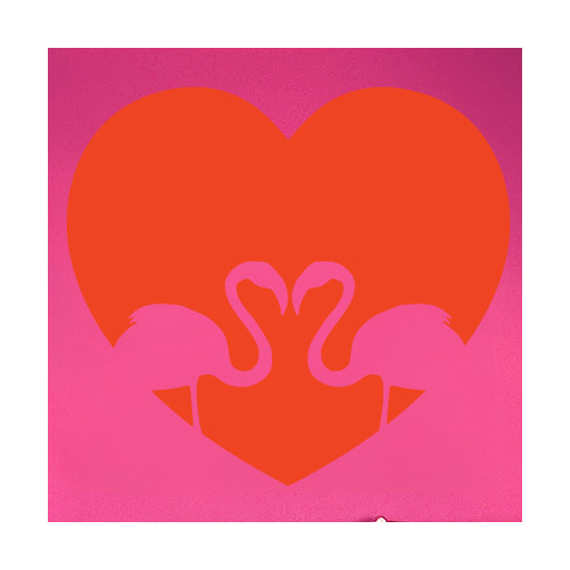Animals Wall Decal, Orange