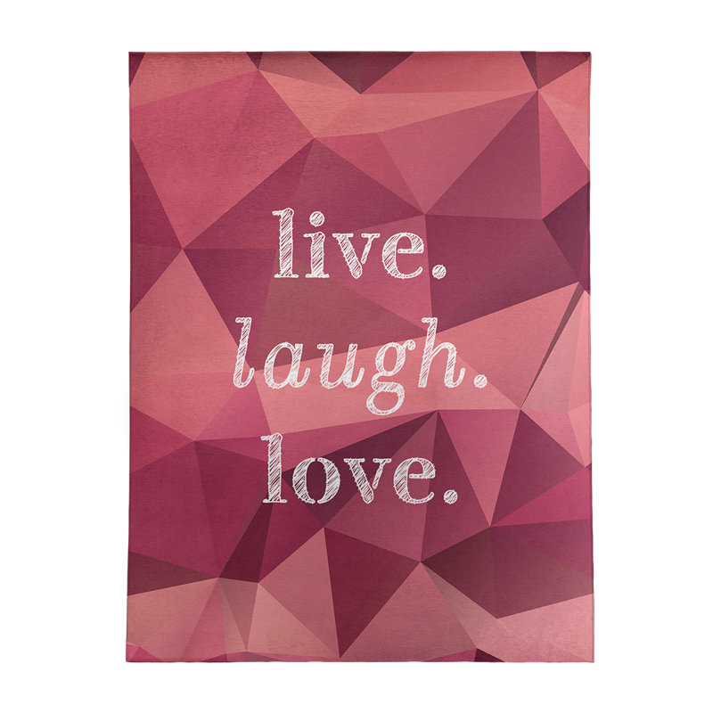 Quotes Chenille Indoor Rug, Rectangle 5' x 7'