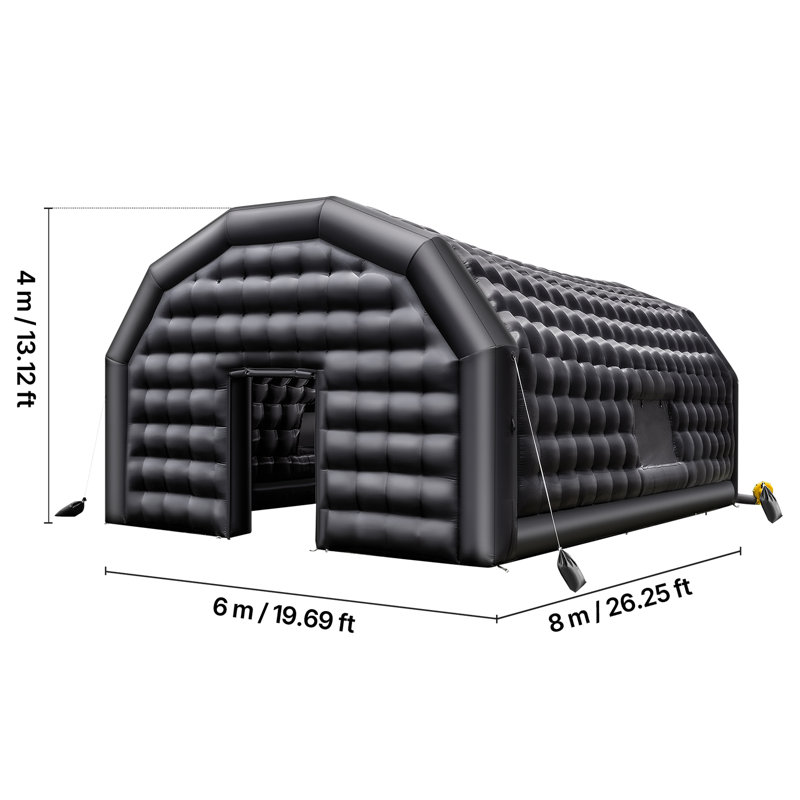 Tente gonflable gonflable Nightclub, H 157,44 po x l 236,16 po x P 315 po