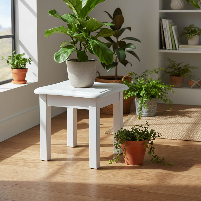 Plant Stand, White