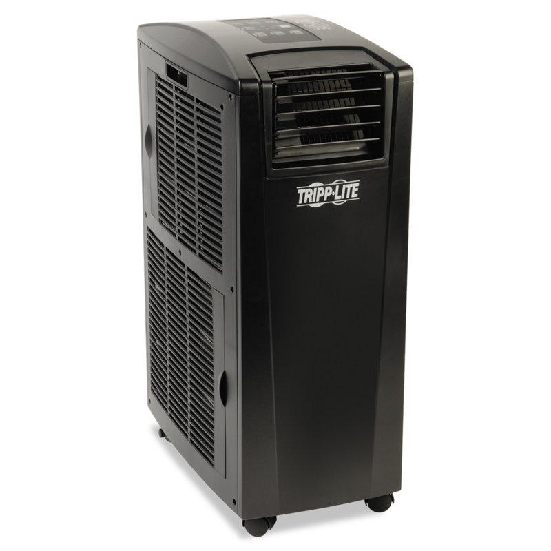 Black Portable Air Conditioning Unit with Built-in Timer