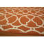 Tapis orange intérieur / extérieur Yepez-821536143