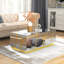Table basse moderne en verre 39 po Dalee