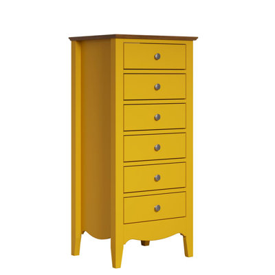 Delrick 6 Drawer 50Cm W Tallboy