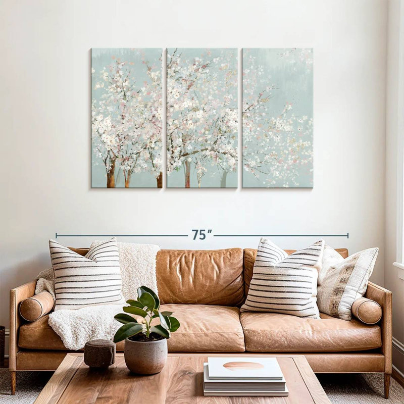 Harnek Sakura Bloom, 36" H x 57" W