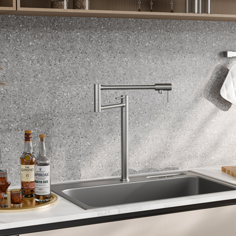 Dilon Kitchen Faucet, Polished Chrome