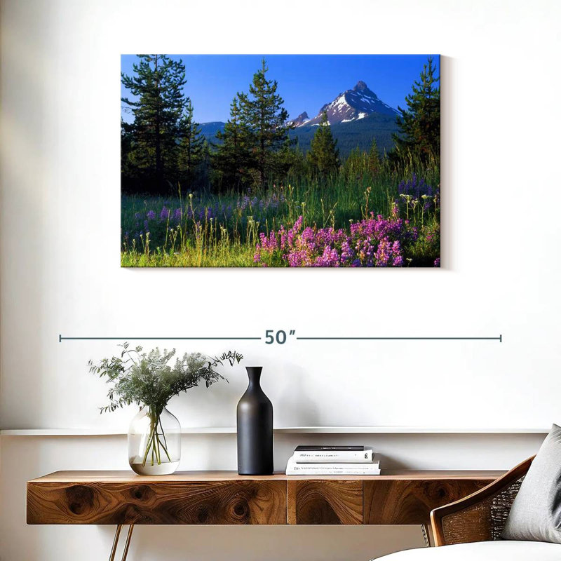 Alvord Mount Washington Flower Field, 24" H x 36" W