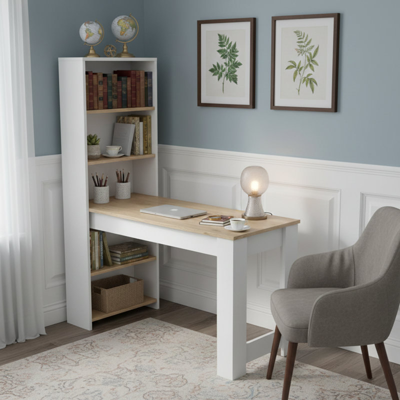 Table de cuisine polyvalente avec rangement vertical