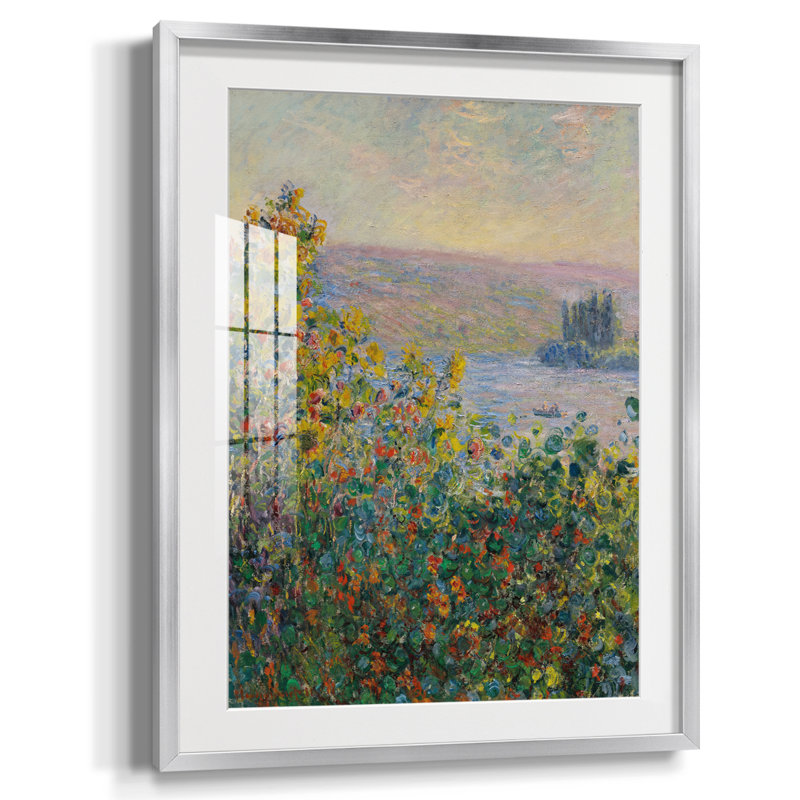 Paysage rétro LXV III - impression encadrée