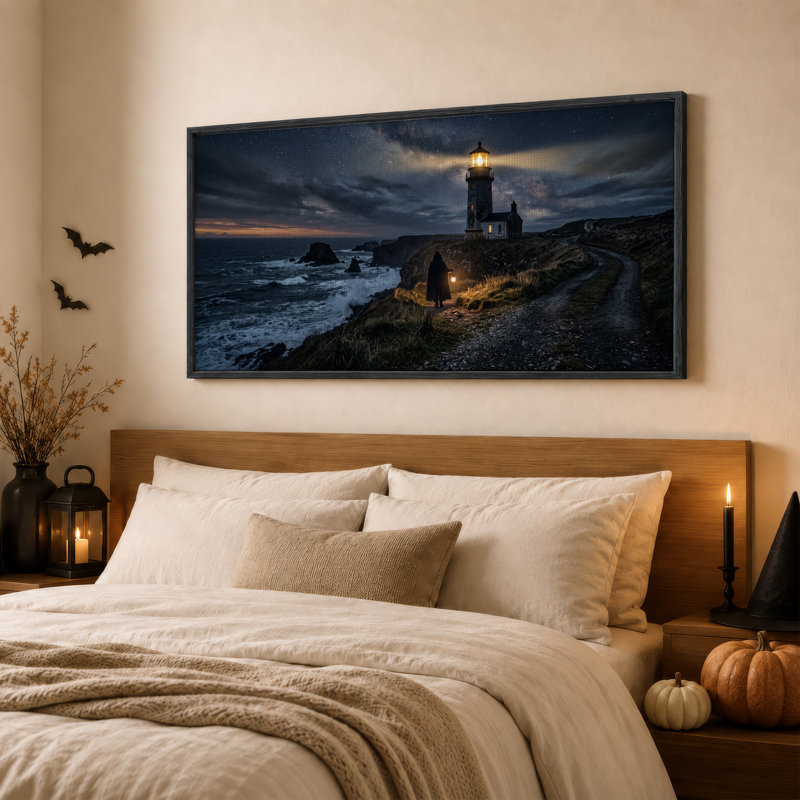 Art mural sur toile Halloween, 40“W x 20”H