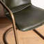 Chiavari Leather Dining Chair In Emerald Green 