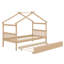 Lit en bois avec lit gigogne-867100474