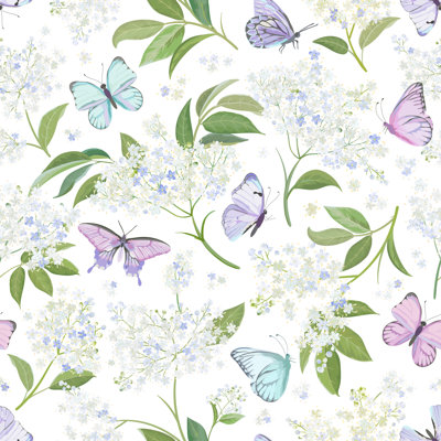 Sureau fond floral