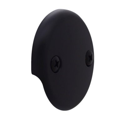 Façade de baignoire 3-1 / 8 "à deux trous et vis