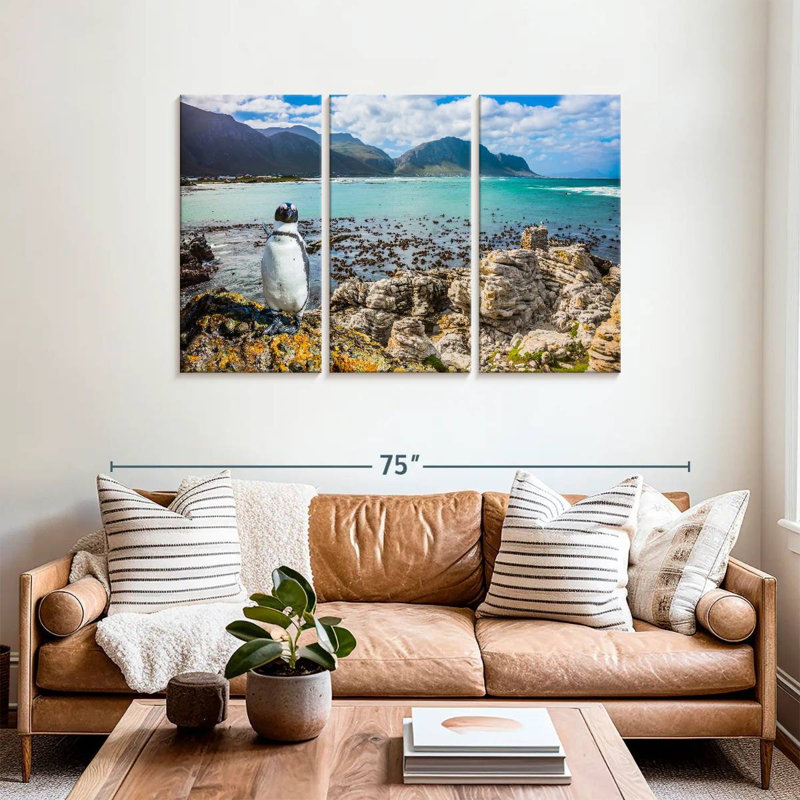 Brampt Atlantic Penguin, 36" H x 57" W