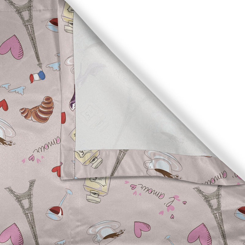 Semi Sheer Curtain Pair