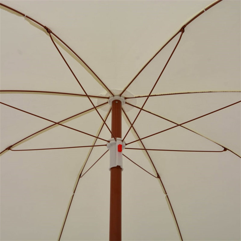 Emmalynn 155cm Market Parasol, Beige