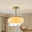 Plafonnier semi-encastré 1 lumière Mid-Century-651653968