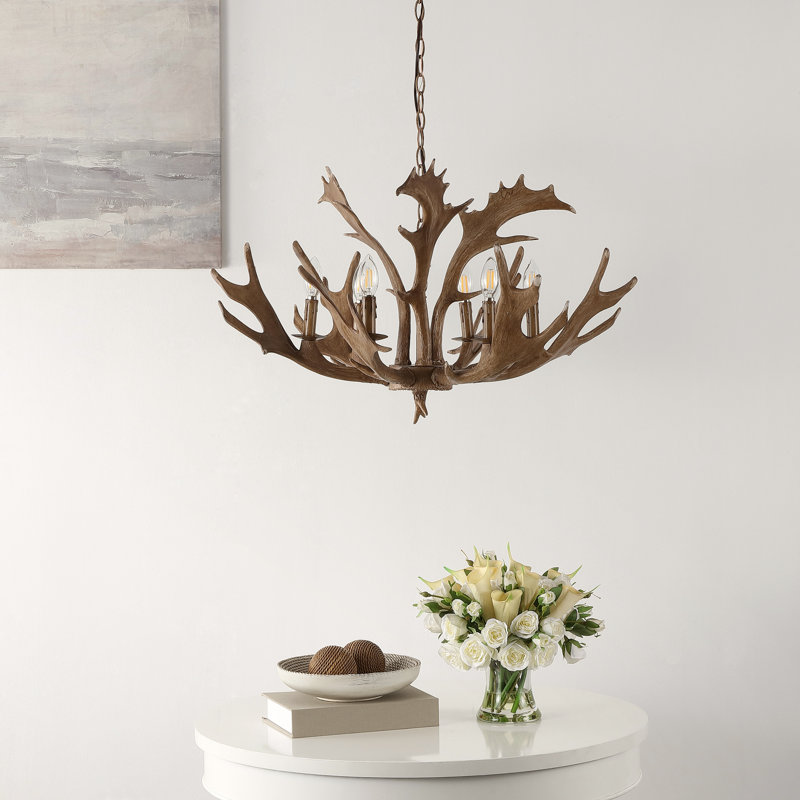 Lustre empire unique à 6 lumières Adryell