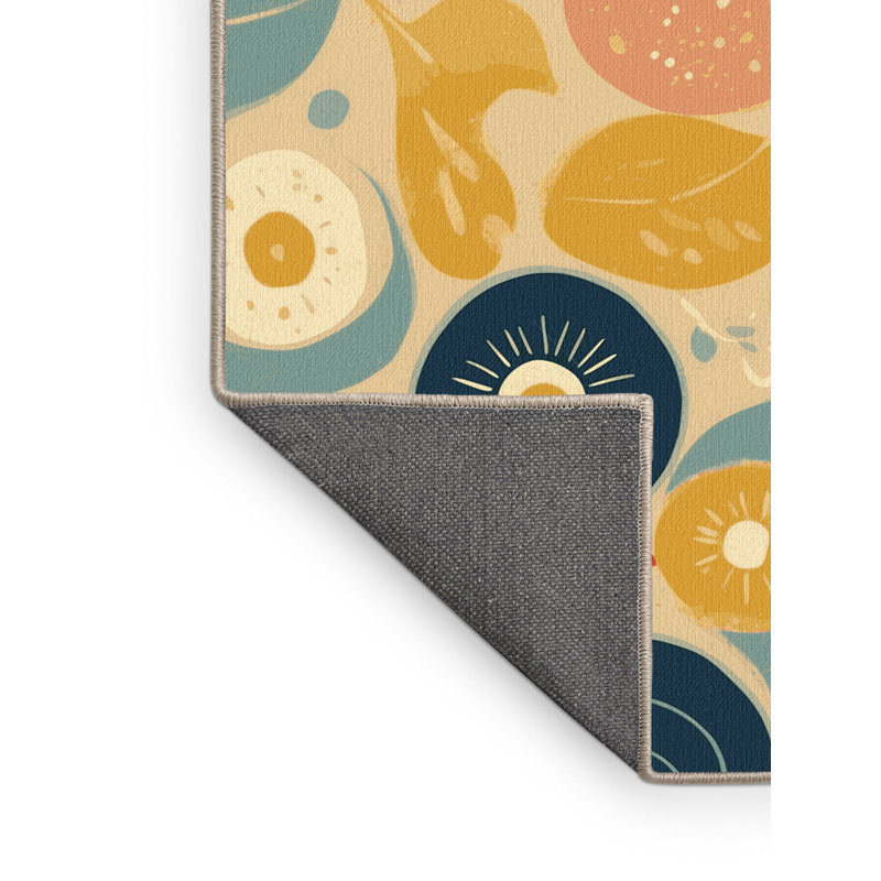 Tapis rétro Sparkle, Rond 4 pi