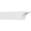 6"W x 8"H x 36"L Standard Huntington Architectural Grade PVC Rafter Tail