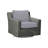 Rustic Woven Swivel Lounge And Speaker Slate Gray-827776998-827764991-918364040