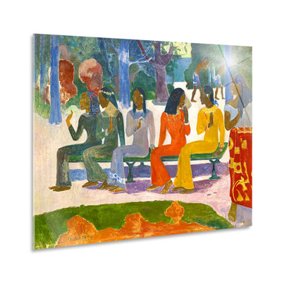 The Market (Ta Matete) by Paul Gauguin - No Frame Painting