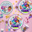 Gabby Dollhouse Party Supplies,85pcs Gabby Decoration&Tableware Set