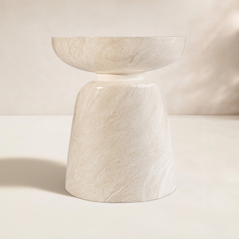 Table d'appoint Amezcua, Gris