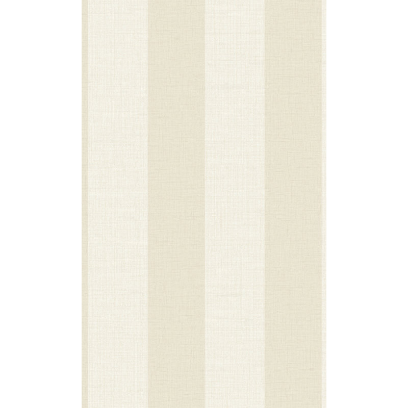 Papier peint à rayures Roelfiène, Beige