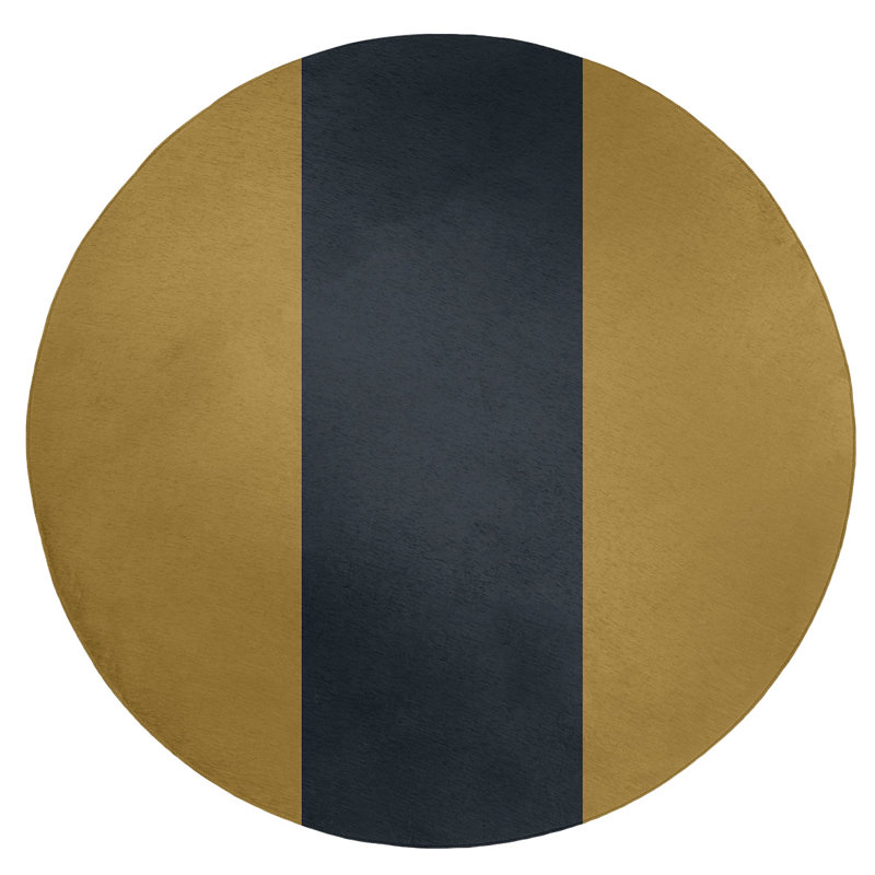 Chenille Indoor Rug, Round 5'