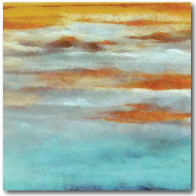 « abstract horizon i », impression sur toile
