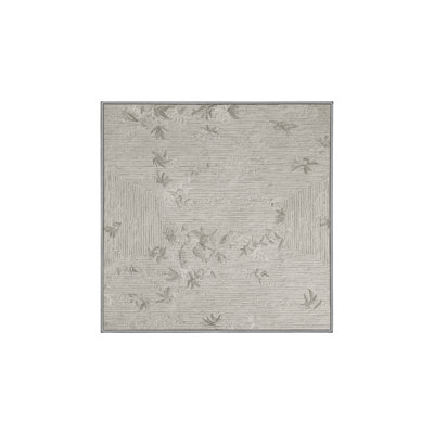 Tapis gris lavable à la machine