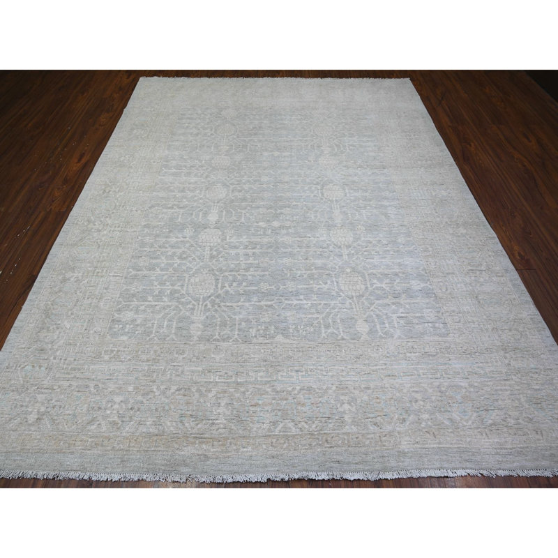 Tapis unique gris 8 pi x 9 pi 10 po Raimundas