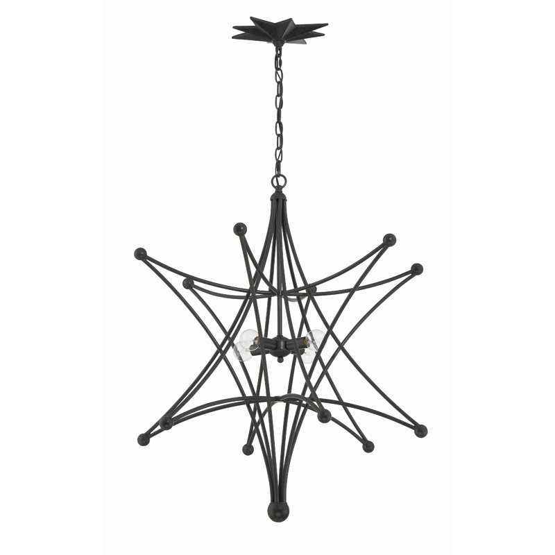 Lustre linéaire moderne à 4 lumières Xarles