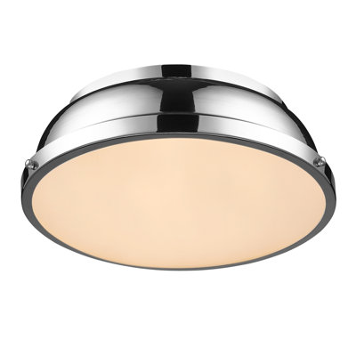 Calico Steel Flush Mount