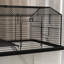 Hamster Cage Two-Tier Gerbil Cage with Deep Bottom Ramp Food Dish