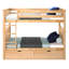Lit superposé standard en bois massif Bolles-1021884696-1021884701