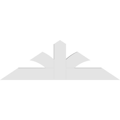 Support pour pignon en PVC de qualité architecturale Richland