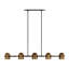 Avroko Octavia 5-light extra large linear chandelier