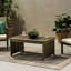 Console en bois pour terrasse - Rehaussez le décor de votre espace extérieur