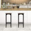 Tabouret de bar 28 po Laiton-94952218